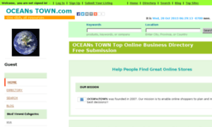 Oceans-town.com thumbnail