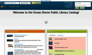 Oceanshores.biblionix.com thumbnail