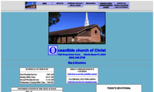 Oceansidechurchofchrist.net thumbnail