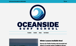 Oceansidesurfschool.com thumbnail