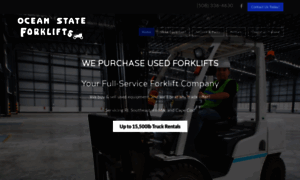 Oceanstateforklifts.com thumbnail