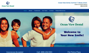 Oceanviewdentalhawaii.com thumbnail