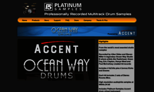 Oceanwaydrums.net thumbnail