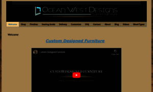 Oceanwestdesigns.com thumbnail