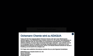 Ochsmann-chemie.de thumbnail