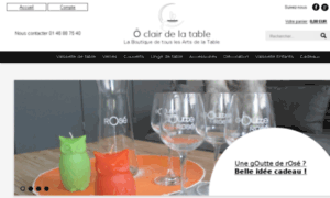 Oclairdelatable.fr thumbnail