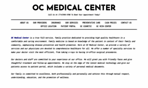 Ocmedcenter.com thumbnail