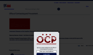 Ocp.dc.gov thumbnail