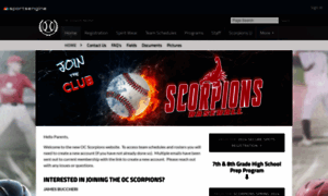 Ocscorpionsbaseball.com thumbnail