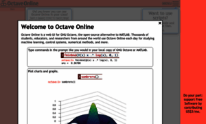 Octave-online.net thumbnail