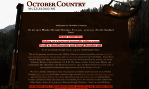 Octobercountry.com thumbnail