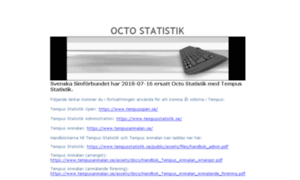 Octostatistik.com thumbnail