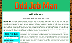 Oddjobmanuk.co.uk thumbnail