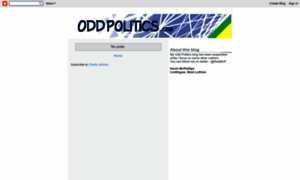 Oddpolitics.blogspot.com thumbnail