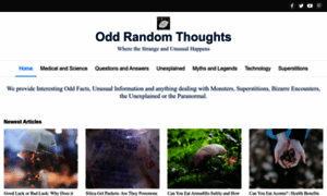 Oddrandomthoughts.com thumbnail