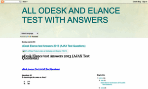 Odesk-elance-test.blogspot.in thumbnail
