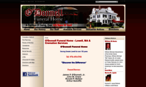 Odonnellfuneralhome.com thumbnail