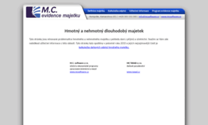 Odpisy-majetku.mcsoftware.cz thumbnail