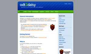 Odt2daisy.sourceforge.net thumbnail