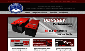 Odysseybatteries.com thumbnail