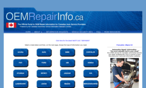 Oemrepairinfo.ca thumbnail