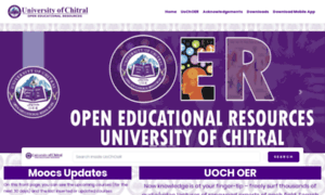 Oer.uoch.edu.pk thumbnail