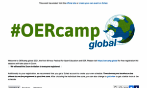 Oercampglobal2021.sched.com thumbnail