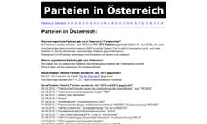 Oesterreich-parteien.at thumbnail