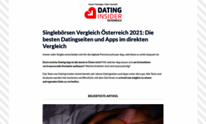 Oesterreich.dating-insider.net thumbnail