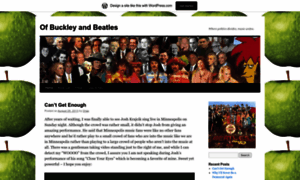 Ofbuckleyandbeatles.wordpress.com thumbnail