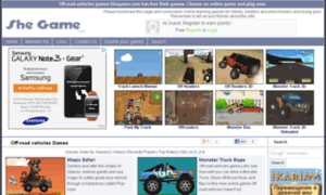 Off-road-vehicles-games.shegame.com thumbnail