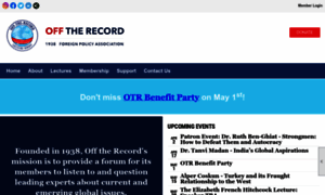 Off-the-record.org thumbnail