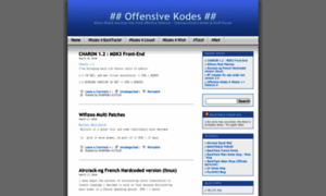Offensivekodes.wordpress.com thumbnail