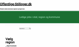 Offentlige-stillinger.dk thumbnail