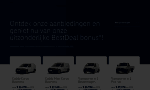 Offers.volkswagen-commercial-vehicles.be thumbnail