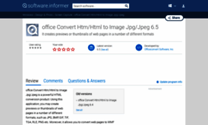 Office-convert-htm-html-to-image-jpg-jpe1.software.informer.com thumbnail