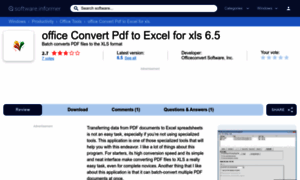 Office-convert-pdf-to-excel-for-xls.software.informer.com thumbnail