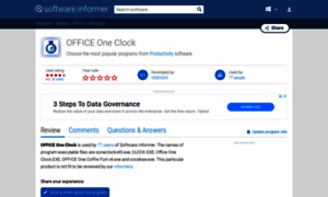 Office-one-clock.software.informer.com thumbnail
