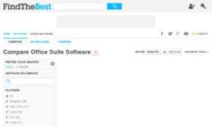 Office-suite-software.findthebest.com thumbnail