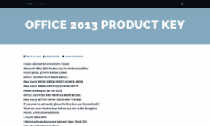 Office2013productkeylist.wordpress.com thumbnail