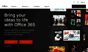 Office365.com thumbnail
