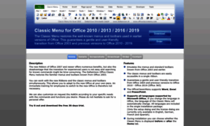 Officeclassicmenu.com thumbnail