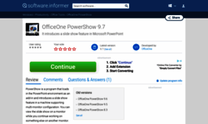 Officeone-powershow.software.informer.com thumbnail