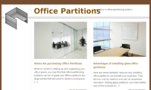 Officepartition.net thumbnail