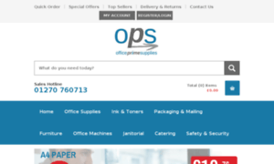 Officeprimesupplies.co.uk thumbnail