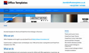 Officetemplates.co.uk thumbnail