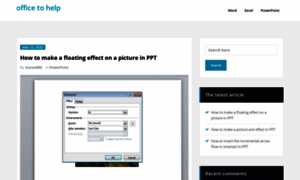 Officetohelp.com thumbnail