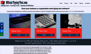 Official-typing-test.com thumbnail