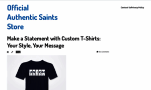 Officialauthenticsaintsstore.com thumbnail