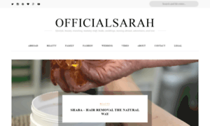 Officialsarah.com thumbnail